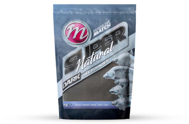 SUPER SUPER NATURAL GROUNDBAIT DARK - ALL ROUNDER